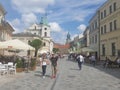 Poland, Lublin - the Krakowskie PrzedmieÃâºcie street.