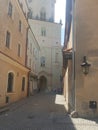 Poland, Lublin - the old town.