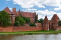 Teutonic Knights Castle in Malbork Royalty Free Stock Photo