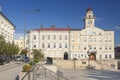 Poland, Malopolska Lesser Poland, Gorlice, Town Hall Royalty Free Stock Photo