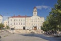 Poland, Malopolska Lesser Poland, Gorlice, Town Hall Royalty Free Stock Photo