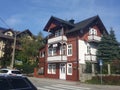 Poland, Malopolska, Szczawnica - the old house. Royalty Free Stock Photo