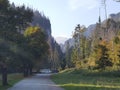 Poland, Malopolska, Tatra mountains - the Koscieliska valley. Royalty Free Stock Photo