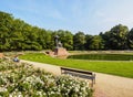 Chopin Statue in Warsaw, Poland