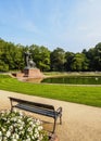 Chopin Statue in Warsaw, Poland