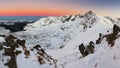 Poland mountain landscape at winter Royalty Free Stock Photo