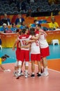 Poland national men's volleyball team at Rio2016