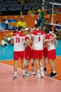 Poland national men's volleyball team at Rio2016