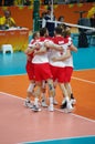 Poland national men's volleyball team at Rio2016