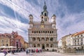 Poland Poznan 11 September 2018 View of the town house, with its special clocks on the central market place in Poznan, there are