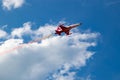 Turkish Stars, an acrobatic team, jet formation, by the airshow in Poznan, Poland, Lawica Airport.
