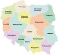 Poland - regions / voivodeships