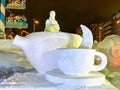 Sapporo snow festival 2024 Royalty Free Stock Photo