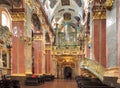 Interior of the Jasna Gora Pauline Order Monastery and sanctuary in Czestochowa, Poland