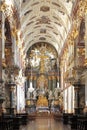 Interior of the Jasna Gora Pauline Order Monastery and sanctuary in Czestochowa, Poland Royalty Free Stock Photo