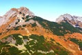 Poland, Tatra Mountains, Zakopane - Giewont, Szczerba, Dlugi Giewont, Wielki Uplaz peaks and Wyznia Kondracka Pass