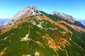 Poland, Tatra Mountains, Zakopane - Giewont, Szczerba, Dlugi Giewont, Wielki Uplaz peaks and Wyznia Kondracka Pass