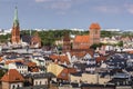 Poland - Torun, city divided by Vistula river between Pomerania