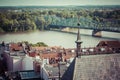 Poland - Torun, city divided by Vistula river between Pomerania Royalty Free Stock Photo