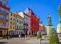 Copernicus Square in Torun, Poland