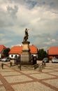 Poland - Tykocin,July 2016.Czarniecki Monument in Tykocin, July Royalty Free Stock Photo