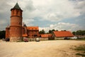 Poland - Tykocin,July 2016.Gothic castle near Tykocin in July 2016 Royalty Free Stock Photo