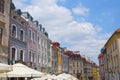 Poland. View of one of the historic streets of the old Lublin ci