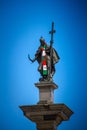 Poland, Warsaw, Zamkowy Square, King Sigismund`s Column