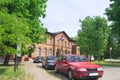 Poland, Wielkopolska, Pobiedziska, Railway Station Building Royalty Free Stock Photo