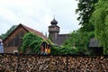 Poland, Wisla Mala, catolic temple, wooden church, tourism, padre, religion