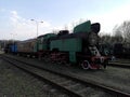 Poland, Wolsztyn - the locomotive in Wolsztyn Town.