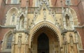 Poland, Wroclaw, Ostrow Tumski (Cathedral Island), Cathedral of St. John the Baptist, the main portal of the Cathedral