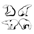 Polar bear symbol of the Arctic