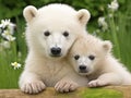 Polar bear Ursus months old