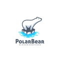 Polar Bear Vector Template