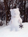 Polar Bear wishing Merry Christmas