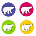 Polar Bears Icons or Logos