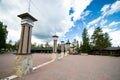Polar circle at Rovaniemi Royalty Free Stock Photo