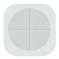 Polar, circular grid, mesh. Pie chart, graph element