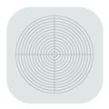 Polar, circular grid, mesh. Pie chart, graph element