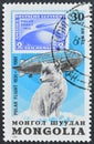 Polar Fox (Vulpes lagopus), Graf Zeppelin Polar Flight, 50th Anniversary