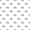 Polar igloo pattern seamless