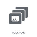 Polaroid icon from Birthday and Party collection. Royalty Free Stock Photo
