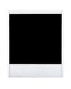 Polaroid image reverse Royalty Free Stock Photo