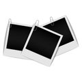 Polaroid photo frames Royalty Free Stock Photo