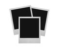 Stack of photo frames Royalty Free Stock Photo