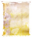 Polaroid Transfer Yellow Background