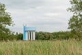 Polder landscape with watertower in Antwerp