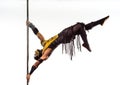 On the pole bodyart Scorpion