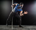 On the pole bodyart Sub-Zero